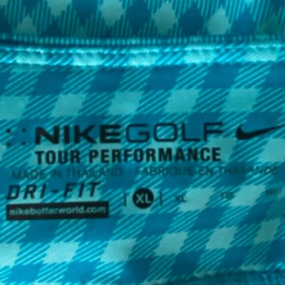 Nike Tour Performance Dri-Fit Turquoise Golf Skort XLarge - Picture 2 of 6